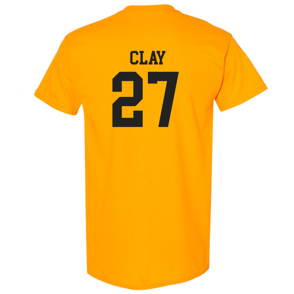 PLU - NCAA Football : Brycen Clay - Classic Shersey T-Shirt-1