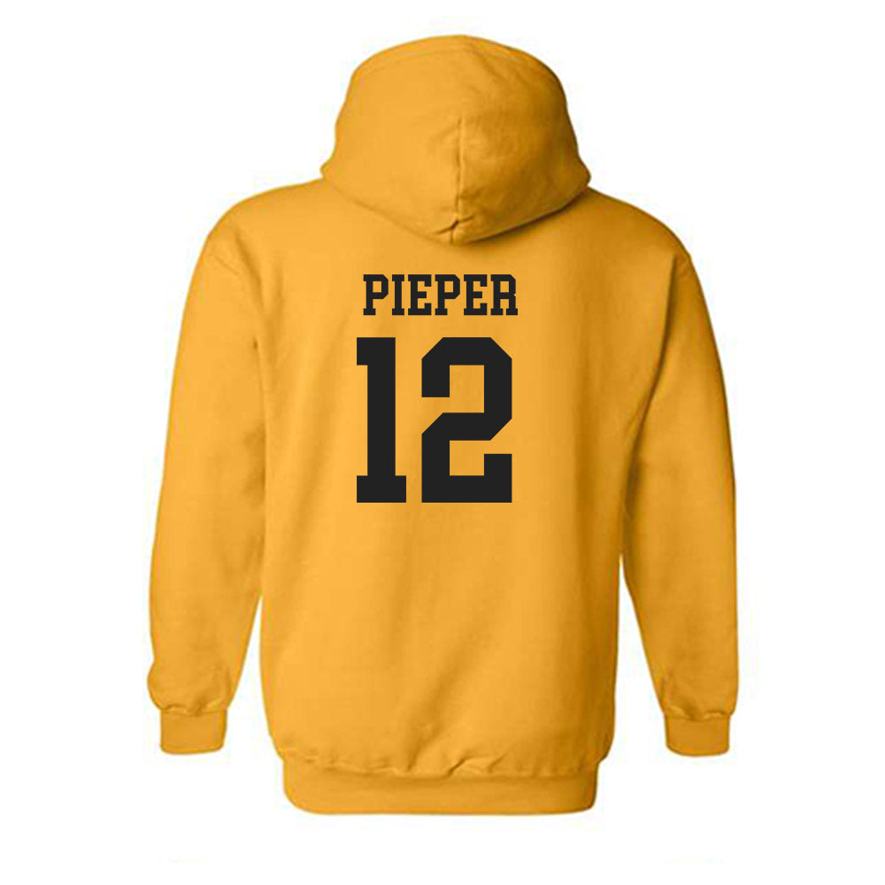 PLU - NCAA Baseball : Jaden Pieper - Classic Shersey Hooded Sweatshirt-1