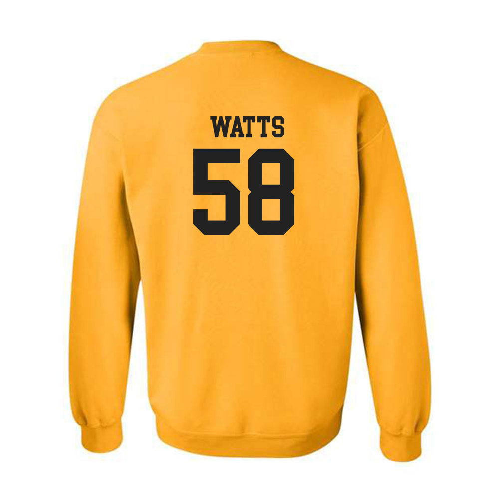 PLU - NCAA Football : Kaden Watts - Classic Shersey Crewneck Sweatshirt-1