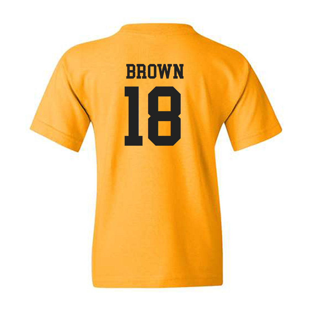 PLU - NCAA Men's Soccer : Troy Brown - Classic Shersey Youth T-Shirt-1