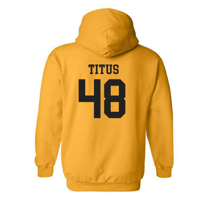 PLU - NCAA Football : Andre Titus - Classic Shersey Hooded Sweatshirt-1