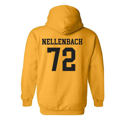PLU - NCAA Football : Axel Nellenbach - Classic Shersey Hooded Sweatshirt-1