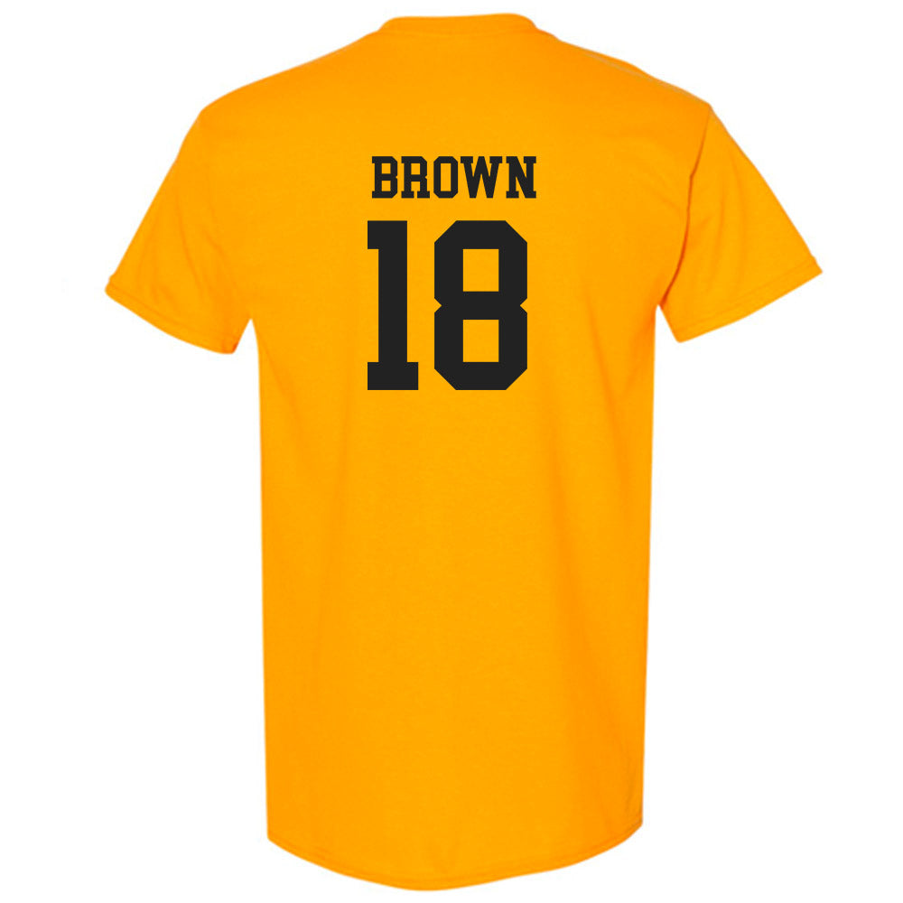 PLU - NCAA Men's Soccer : Troy Brown - Classic Shersey T-Shirt-1