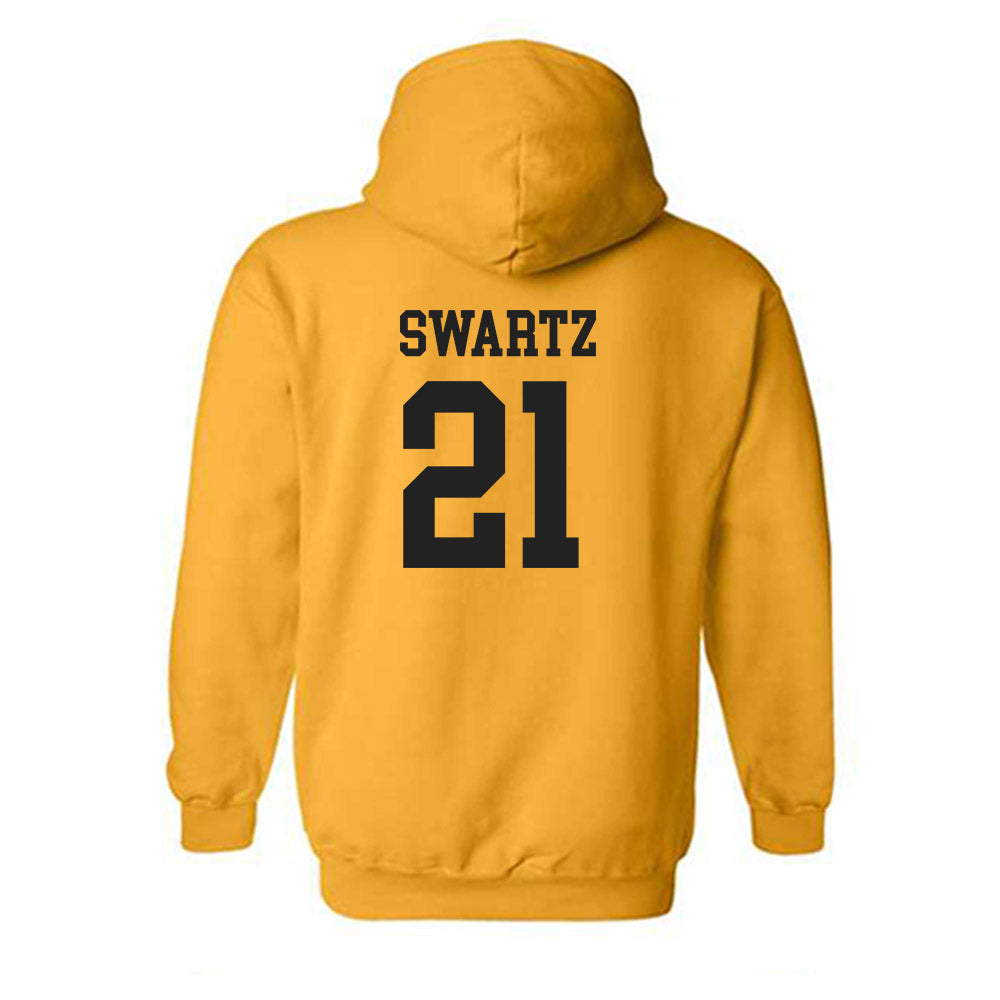 PLU - NCAA Baseball : Kamryn Swartz - Classic Shersey Hooded Sweatshirt-1