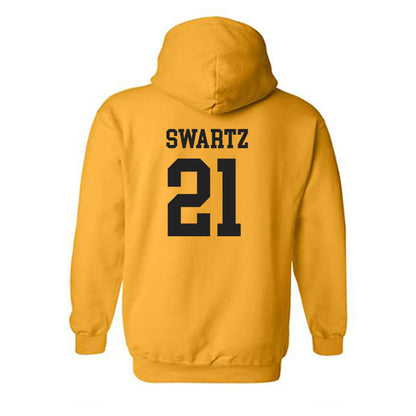 PLU - NCAA Baseball : Kamryn Swartz - Classic Shersey Hooded Sweatshirt-1