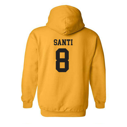 PLU - NCAA Football : Preston Santi - Classic Shersey Hooded Sweatshirt-1