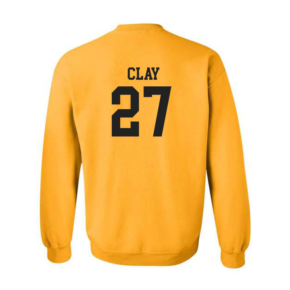 PLU - NCAA Football : Brycen Clay - Classic Shersey Crewneck Sweatshirt-1