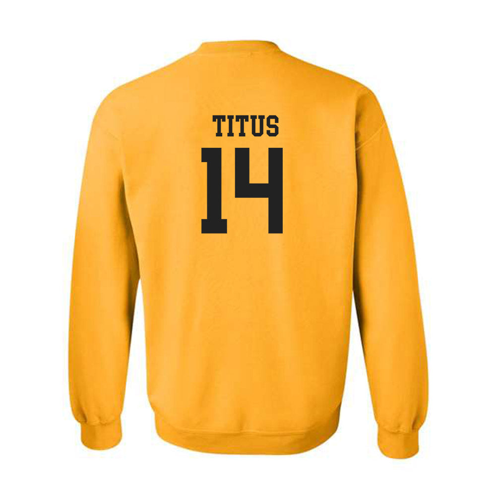 PLU - NCAA Football : Andre Titus - Classic Shersey Crewneck Sweatshirt-1