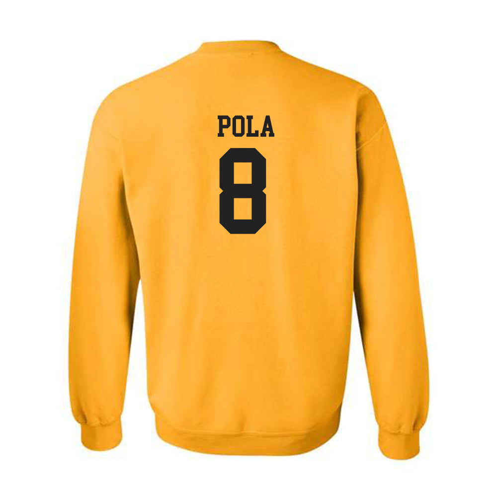 PLU - NCAA Football : Cross Pola - Classic Shersey Crewneck Sweatshirt-1
