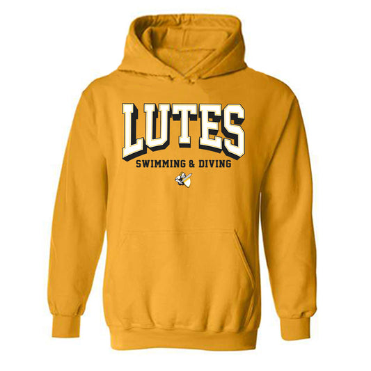 PLU - NCAA Men's Swimming & Diving : Emiliano Zuniga - Classic Shersey Hooded Sweatshirt