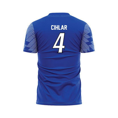 UNC Asheville - NCAA Women's Soccer : Makayla Cihlar - Royal Soccer Jersey-1