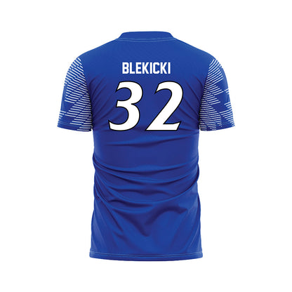 UNC Asheville - NCAA Women's Soccer : Georgia Blekicki - Royal Soccer Jersey-1