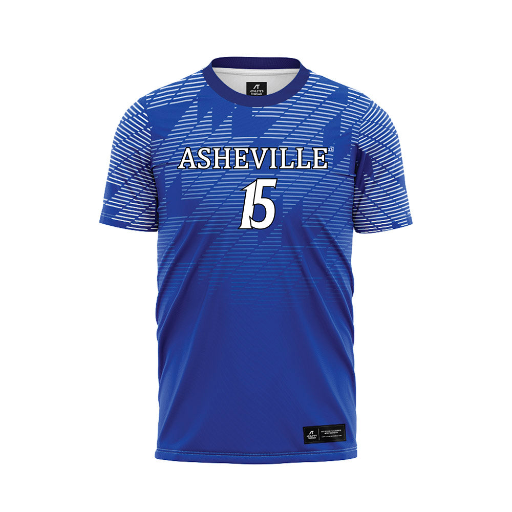UNC Asheville - NCAA Women's Soccer : Karys Wheeler - Royal Soccer Jersey-0