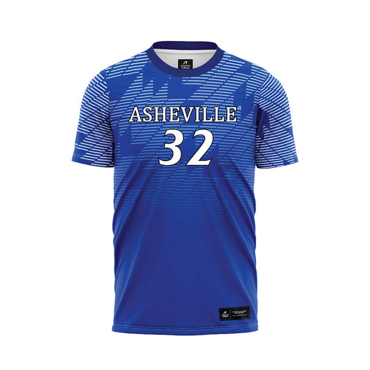 UNC Asheville - NCAA Women's Soccer : Georgia Blekicki - Royal Soccer Jersey-0