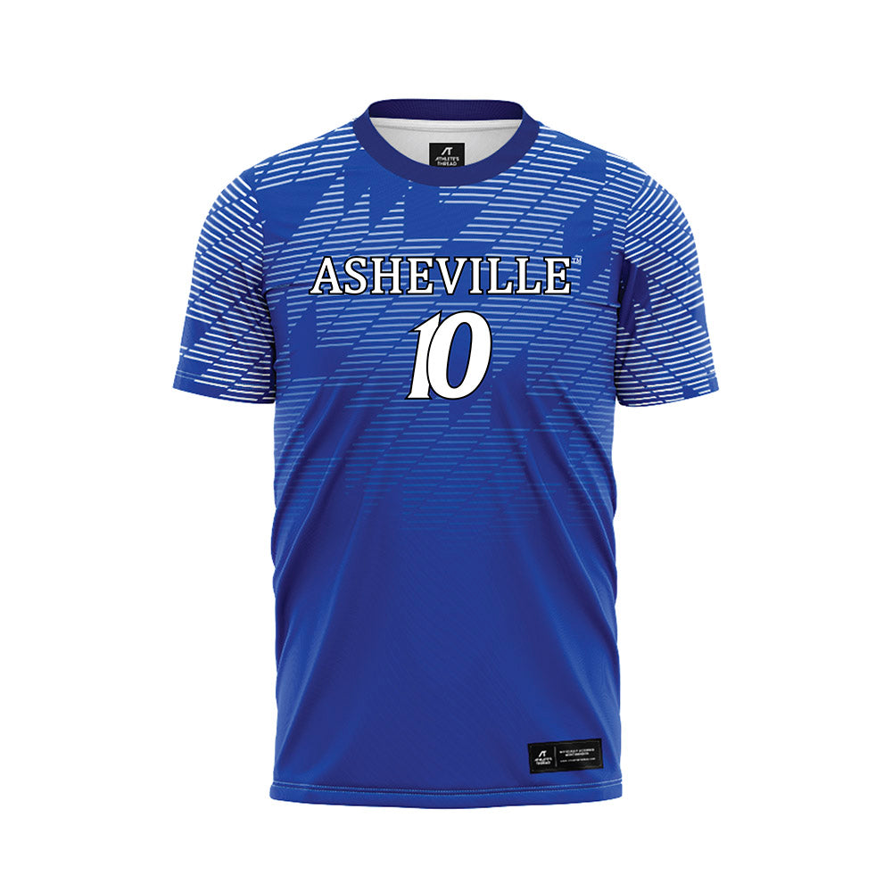 UNC Asheville - NCAA Women's Soccer : Emmie Henderson - Royal Soccer Jersey-0