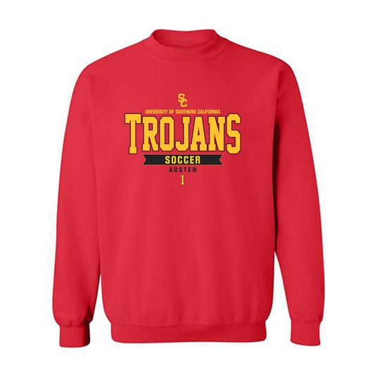 USC - NCAA Women's Soccer : Annabel Austen - Classic Fashion Shersey Crewneck Sweatshirt-0