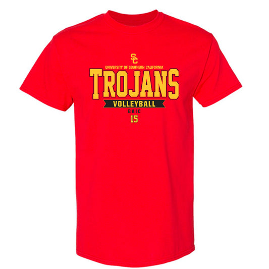 USC - NCAA Women's Volleyball : Elena Baic - Classic Fashion Shersey T-Shirt-0