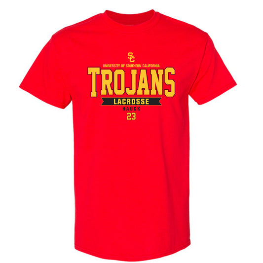 USC - NCAA Women's Lacrosse : Coco Hauck - Classic Fashion Shersey T-Shirt-0