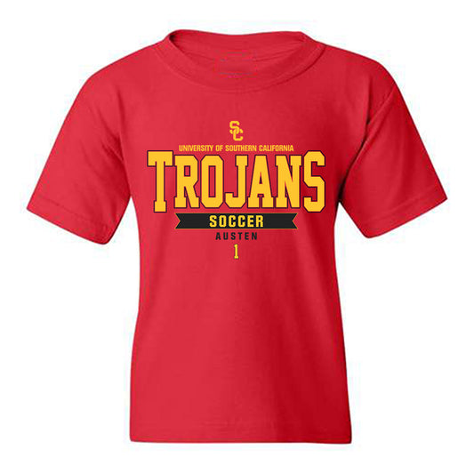 USC - NCAA Women's Soccer : Annabel Austen - Classic Fashion Shersey Youth T-Shirt-0