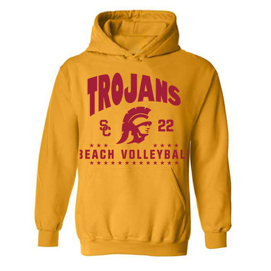 USC - NCAA Beach Volleyball : Kerry Keefe - Classic Fashion Shersey Hooded Sweatshirt-0