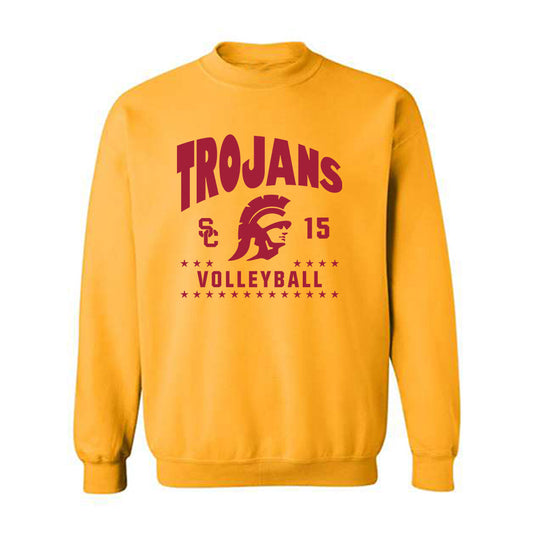 USC - NCAA Women's Volleyball : Elena Baic - Classic Fashion Shersey Crewneck Sweatshirt-0
