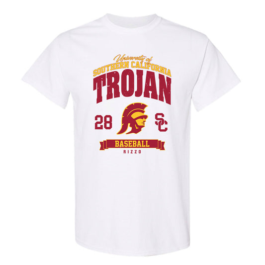USC - NCAA Baseball : Garren Rizzo - Classic Fashion Shersey T-Shirt-0