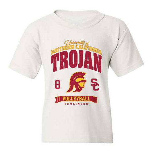 USC - NCAA Men's Volleyball : Parker Tomkinson - Classic Fashion Shersey Youth T-Shirt-0