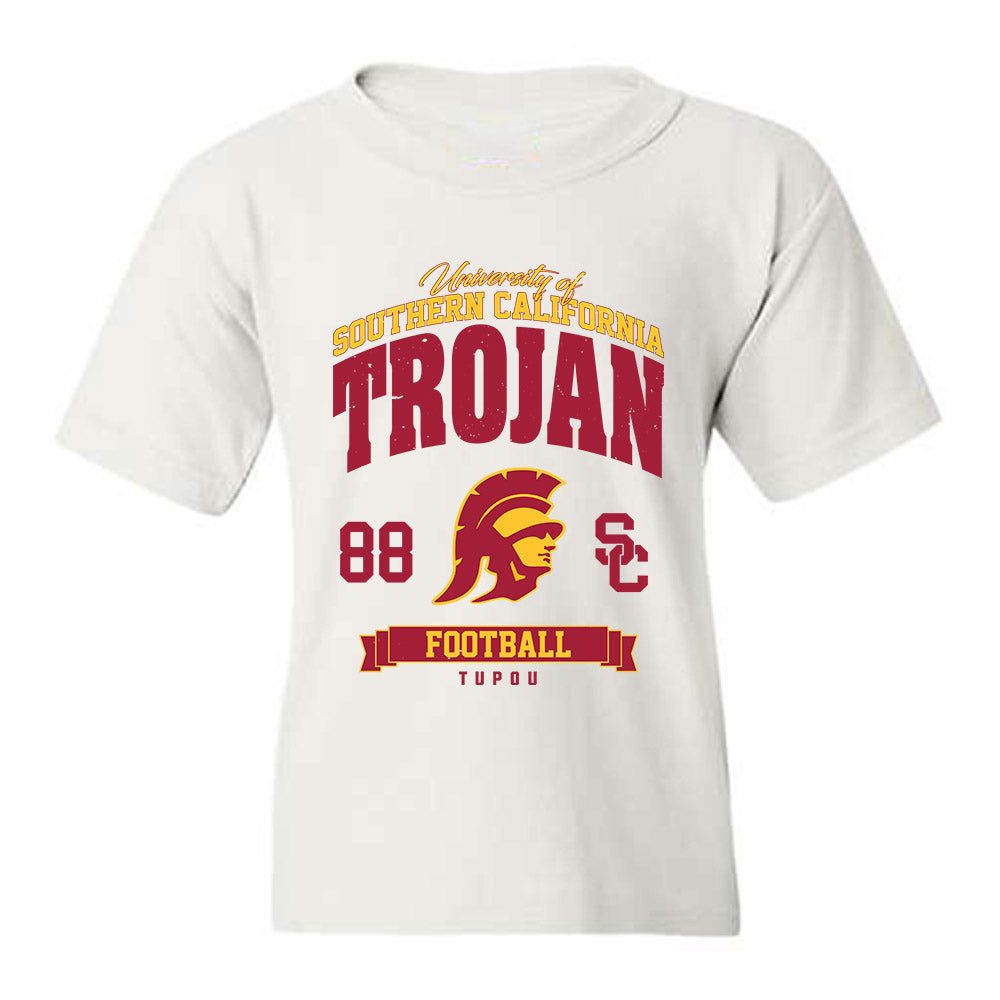 USC - NCAA Football : Taniela Tupou - Classic Fashion Shersey Youth T-Shirt-0