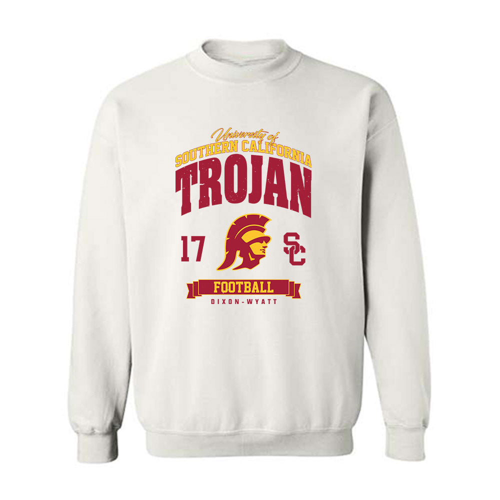 USC - NCAA Football : Kayden Dixon-Wyatt - Classic Fashion Shersey Crewneck Sweatshirt-0