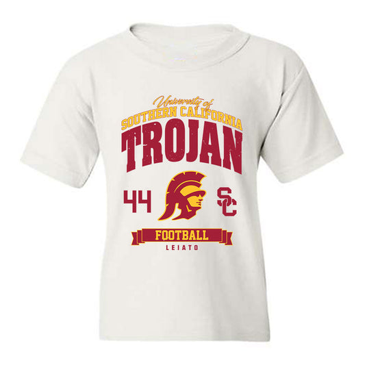 USC - NCAA Football : Manoah Leiato - Classic Fashion Shersey Youth T-Shirt-0