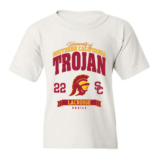 USC - NCAA Women's Lacrosse : Riley Vasile - Classic Fashion Shersey Youth T-Shirt-0