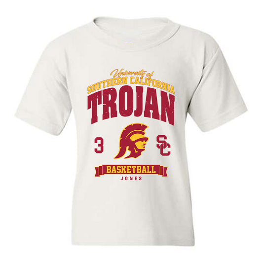 USC - NCAA Women's Basketball : Londynn Jones - Classic Fashion Shersey Youth T-Shirt-0