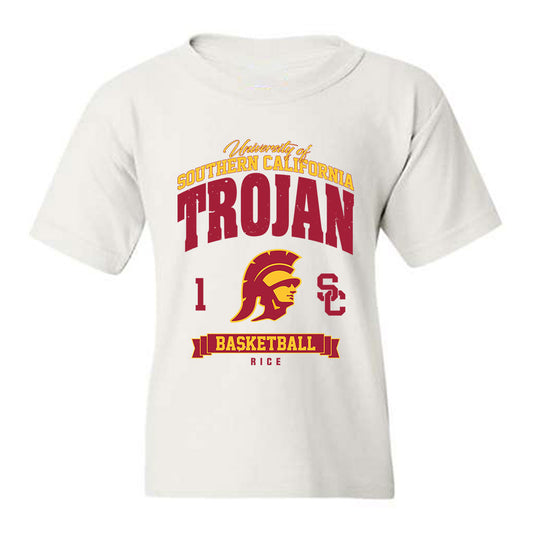 USC - NCAA Men's Basketball : Rodney Rice - Classic Fashion Shersey Youth T-Shirt-0