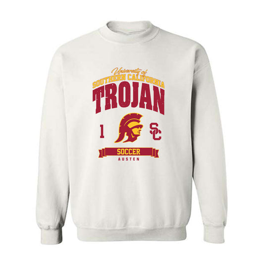 USC - NCAA Women's Soccer : Annabel Austen - Classic Fashion Shersey Crewneck Sweatshirt-0