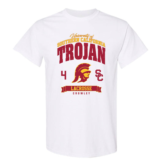 USC - NCAA Women's Lacrosse : Addie Crowley - Classic Fashion Shersey T-Shirt-0