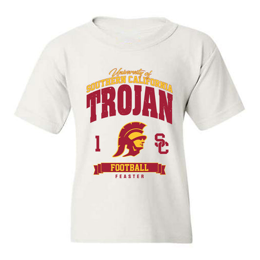 USC - NCAA Football : Boobie Feaster - Classic Fashion Shersey Youth T-Shirt-0