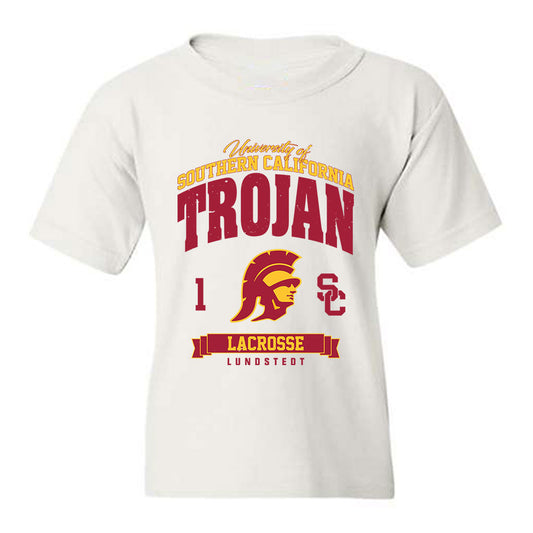 USC - NCAA Women's Lacrosse : Jenna Lundstedt - Classic Fashion Shersey Youth T-Shirt-0