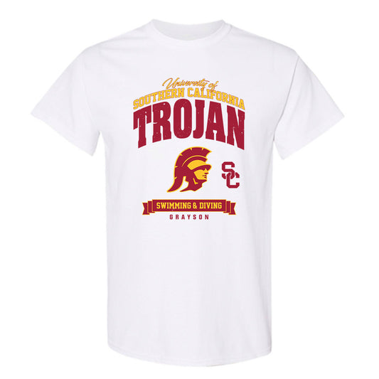 USC - NCAA Men's Swimming & Diving : Derrick Grayson - Classic Fashion Shersey T-Shirt-0