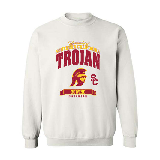 USC - NCAA Women's Rowing : Chloe Sorensen - Classic Fashion Shersey Crewneck Sweatshirt-0