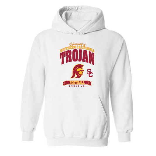 USC - NCAA Football : Roderick Tezeno Jr. - Classic Fashion Shersey Hooded Sweatshirt-0