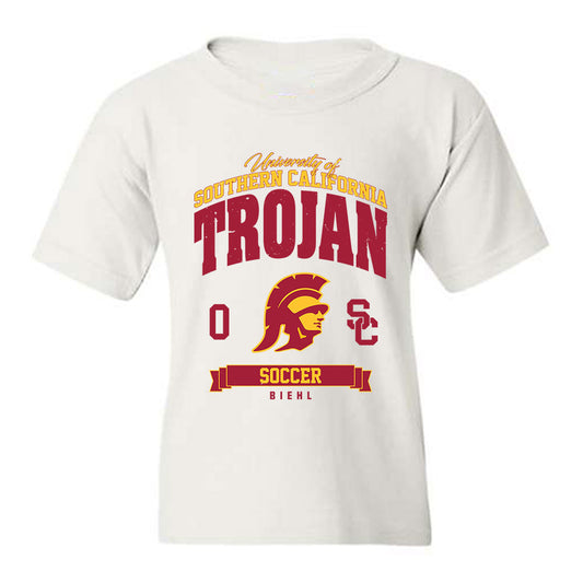 USC - NCAA Women's Soccer : Josie Biehl - Classic Fashion Shersey Youth T-Shirt-0