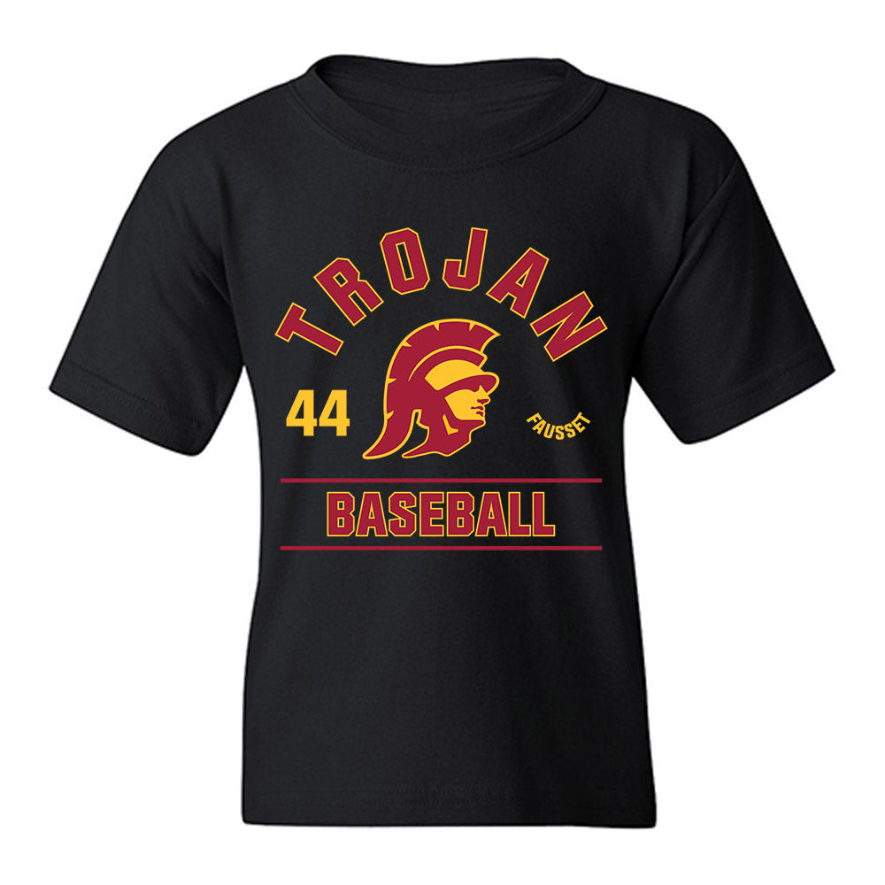 USC - NCAA Baseball : Cameron Fausset - Classic Fashion Shersey Youth T-Shirt-0