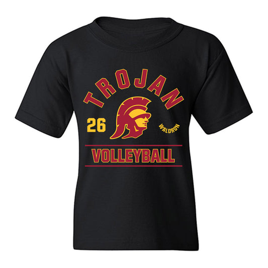 USC - NCAA Men's Volleyball : Nick Waldron - Classic Fashion Shersey Youth T-Shirt-0