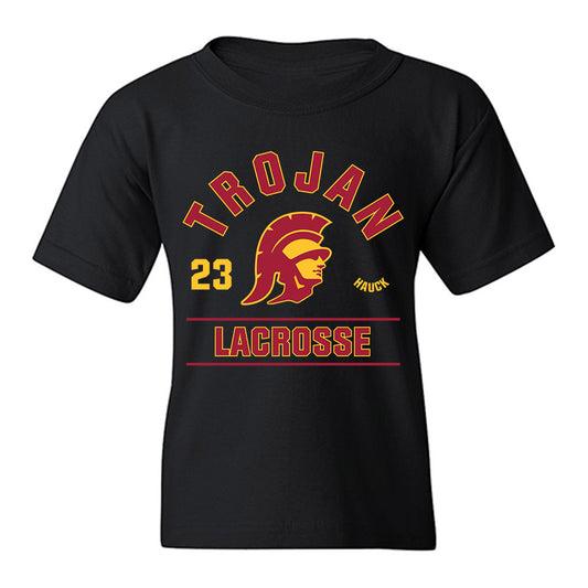 USC - NCAA Women's Lacrosse : Coco Hauck - Classic Fashion Shersey Youth T-Shirt-0
