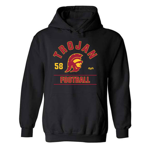 USC - NCAA Football : Giancarlo Rufo - Classic Fashion Shersey Hooded Sweatshirt-0
