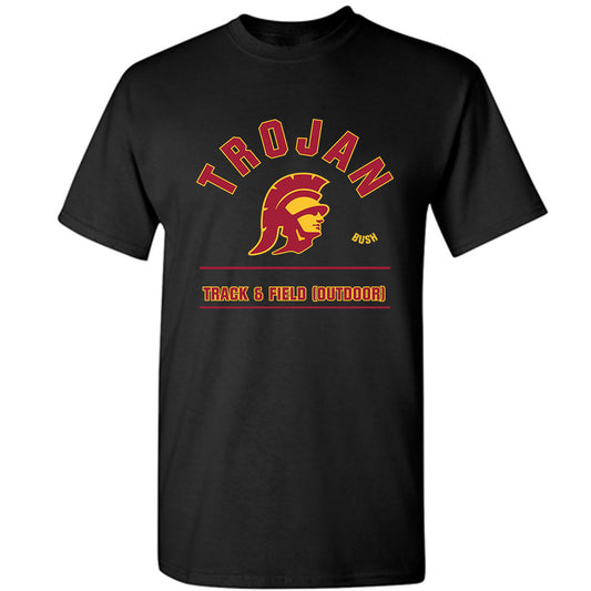 USC - NCAA Women's Track & Field : Ahnyx bush - Classic Fashion Shersey T-Shirt-0