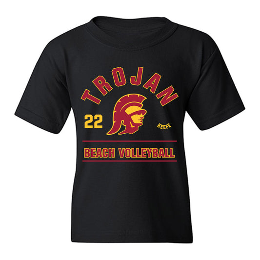 USC - NCAA Beach Volleyball : Kerry Keefe - Classic Fashion Shersey Youth T-Shirt-0