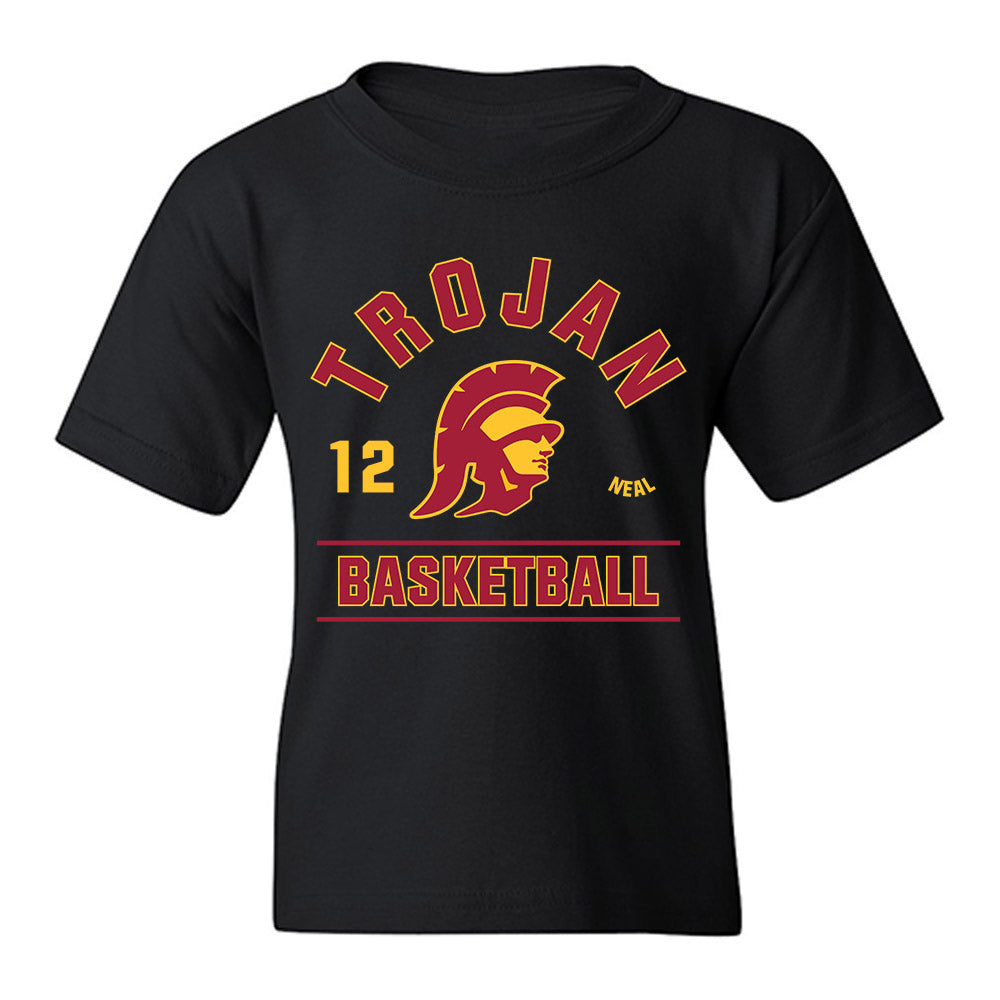USC - NCAA Men's Basketball : EJ Neal - Classic Fashion Shersey Youth T-Shirt-0