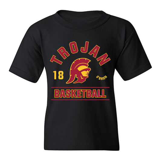 USC - NCAA Men's Basketball : Patrick O'Brien - Classic Fashion Shersey Youth T-Shirt-0