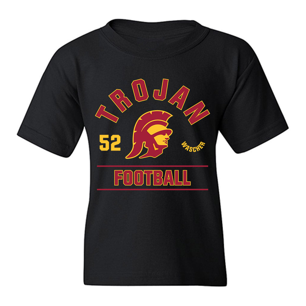 USC - NCAA Football : Willi Wascher - Classic Fashion Shersey Youth T-Shirt-0